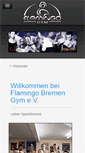 Mobile Screenshot of flamingogym.com